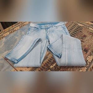 BAMBOO Light Wash Skinny Jeans